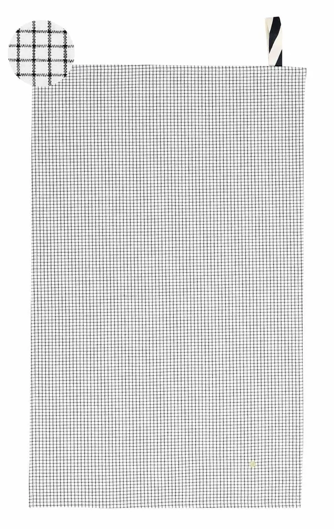 Torchon Gustave Caviar 80 x 50
