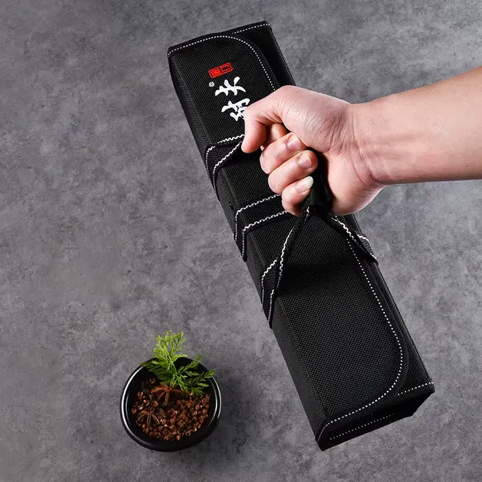 Sac en rouleau pour couteaux de Chef de cuisine