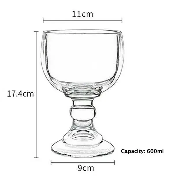 Verre à bière Schooner - 600 ml