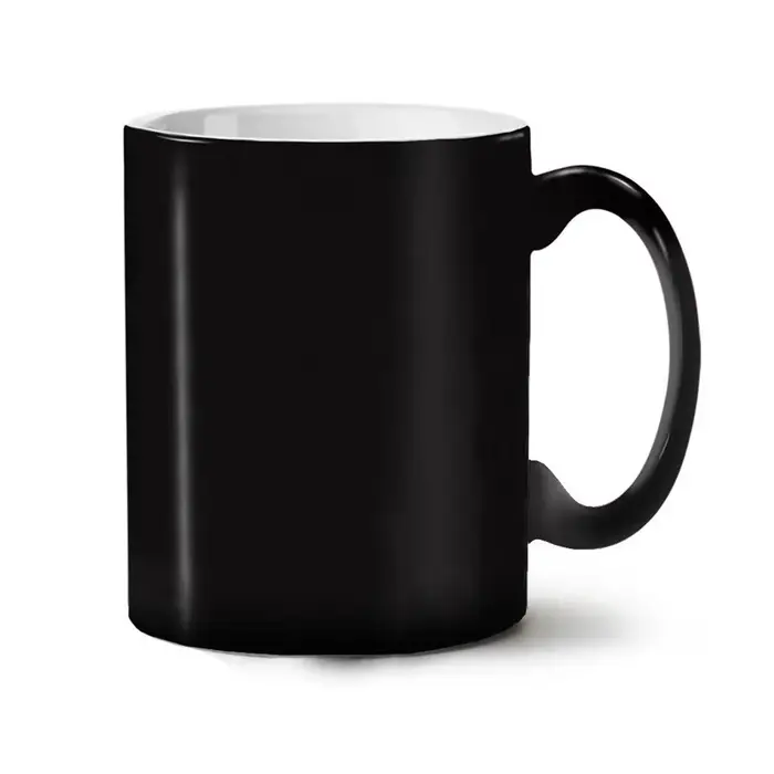 Tasses à café magiques cadeaux pour amis température sensible à la chaleur créative OK tasse à couleur changeante