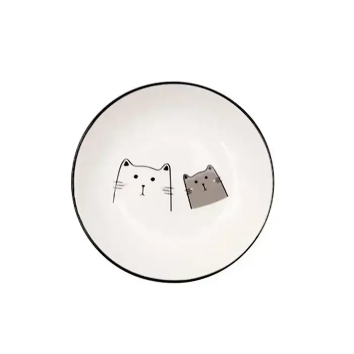 Pio d'assaisonnement en céramique chat mignon