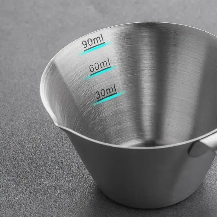 Tasse à mesurer à café en acier inoxydable 100/250ml