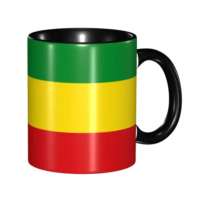 Tasses personnalisées avec le drapeau de la Jamaïque