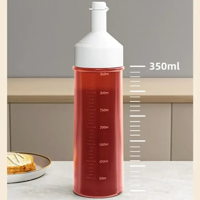 Bouteilles à presser pour condiments avec couvercles