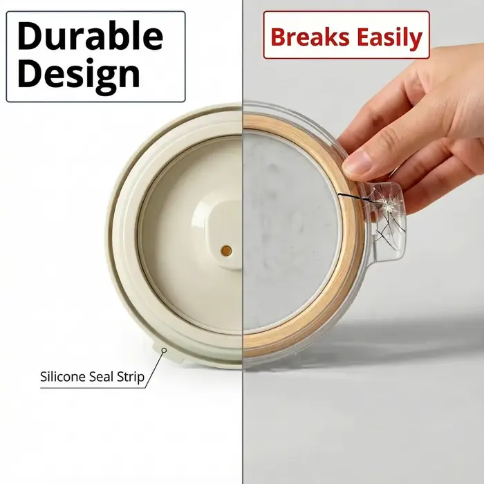 Ensemble de tupperware en verre