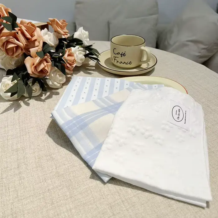 Napperon blanc tapis de Table isolation thermique pour cuisine napperons de salle à manger