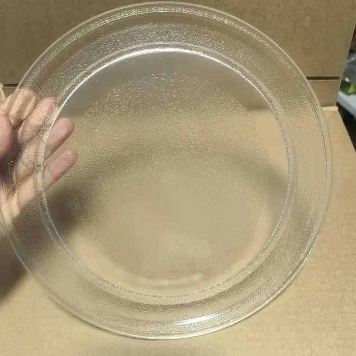 Plateau plat en verre pour four à micro-ondes