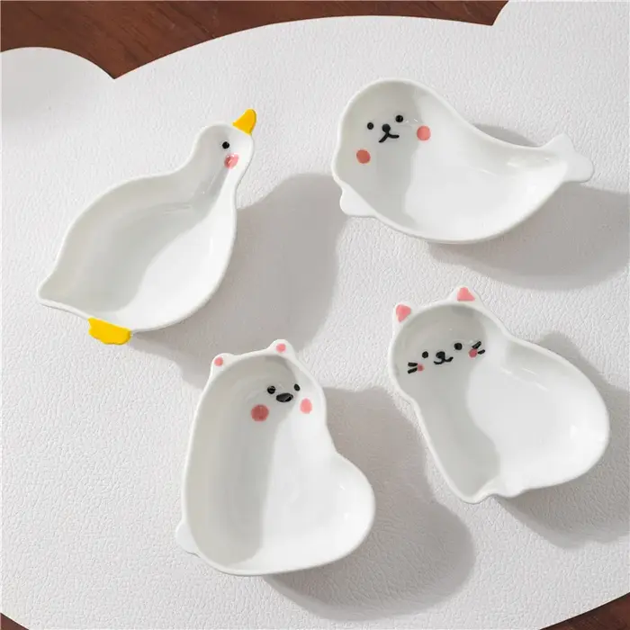 Petite assiette en céramique de Style japonais