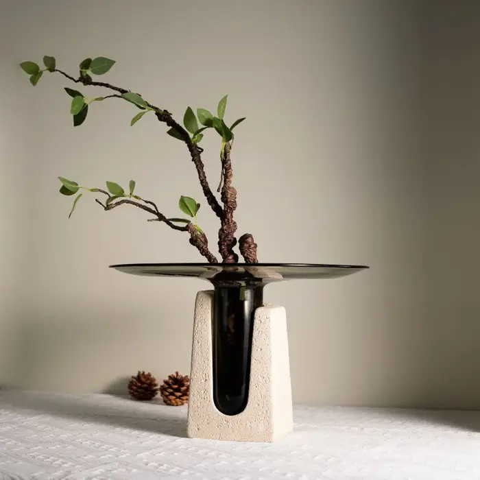 Vases en verre modernes