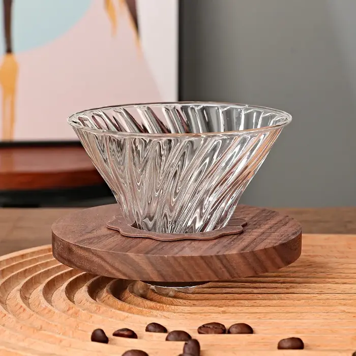 Carafe à expresso en verre diamanté 400/600 ml