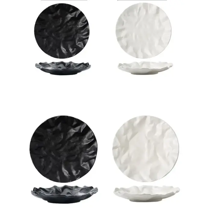 Assiette en céramique pour cuisine occidentale