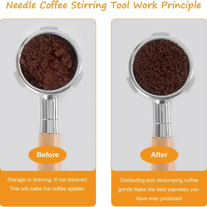 Aiguille d'agitateur de café expresso