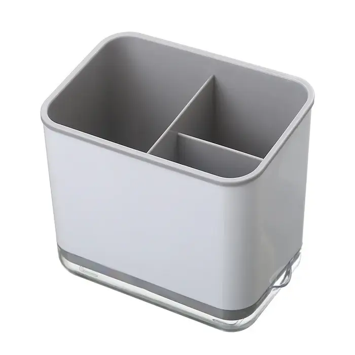Boîte de rangement pour baguettes et vaisselle domestique. Fond avec bac de vidange. Cage