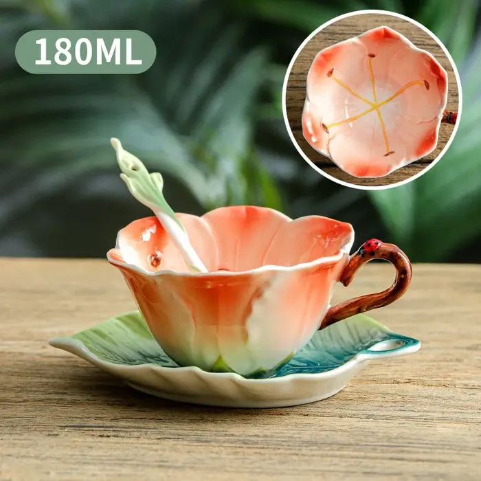 Tasse à fleur de soleil de 180ML