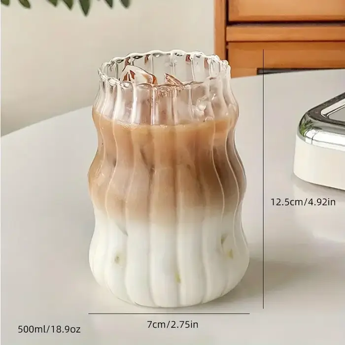 Ins tasse en verre 500ML 16OZ