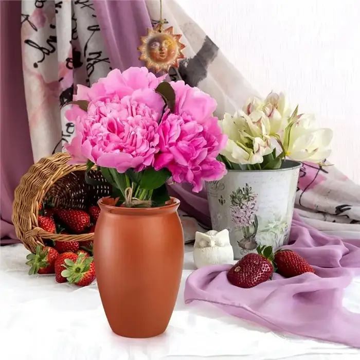 Lot de 6 verres à boire en argile ABMR