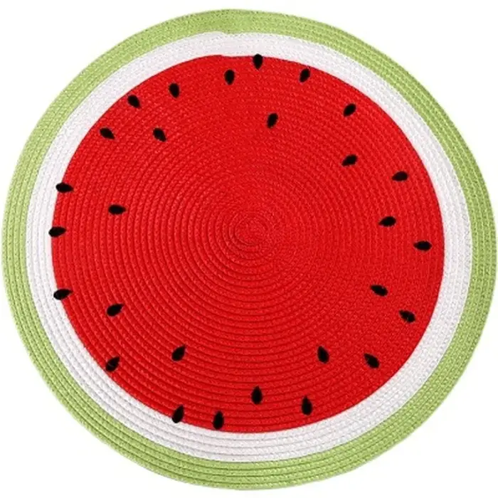 Sous-verres pour boissons pastèque et citron
