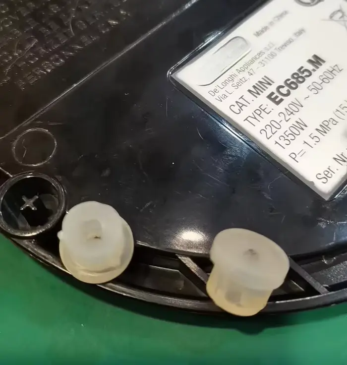 Tapis de pied entièrement automatique pour machine à café italienne Delonghi
