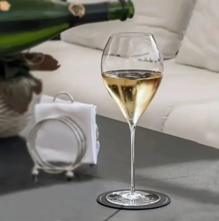 Verres à vin rouge en cristal Ultra-fin et gobelets à Champagne