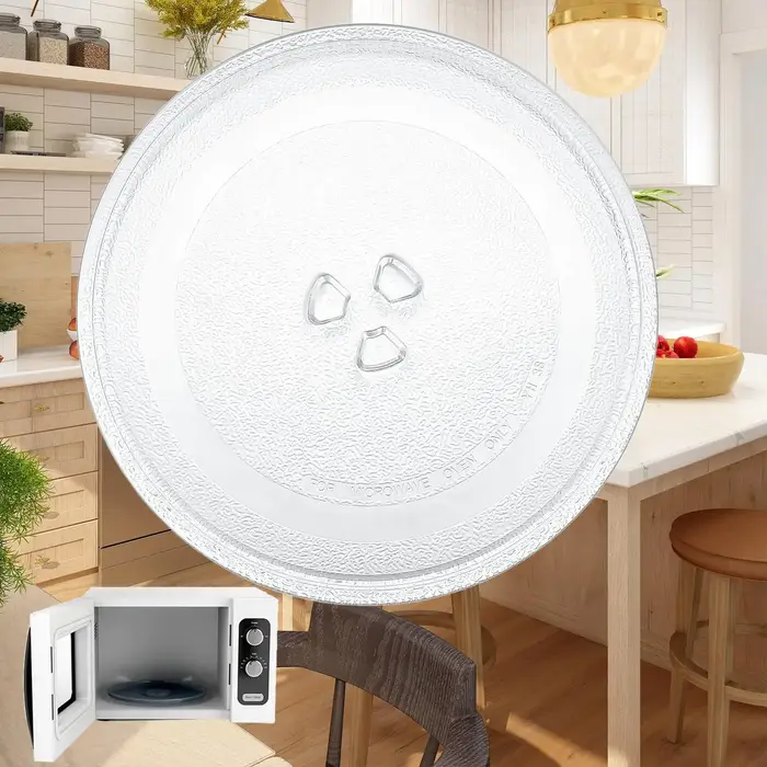 Plateau tournant en verre pour four à micro-ondes