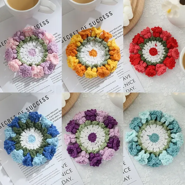 Dessous de verre en Crochet