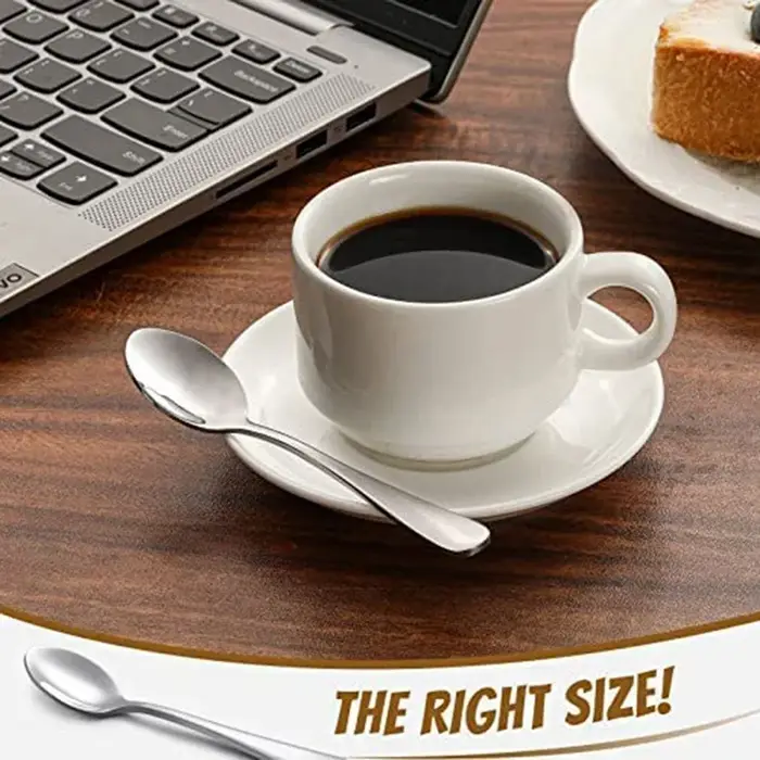 6 pièces de cuillère à expresso
