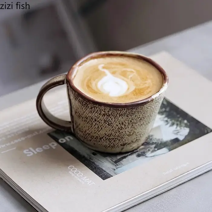 Tasse en céramique rétro japonaise