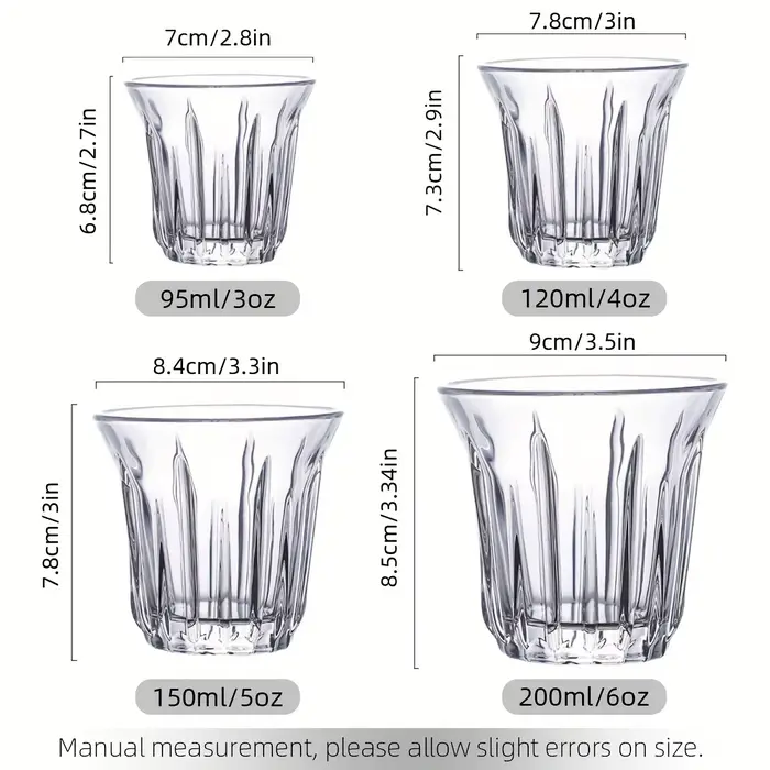 Lot de 2 tasses à expresso