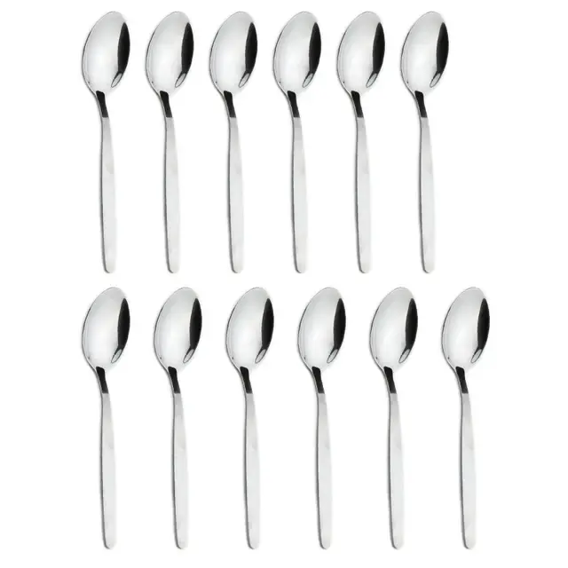 Cuillère polyvalente Portable en acier inoxydable, 13.3CM, cuillère à Dessert de haute qualité, tass