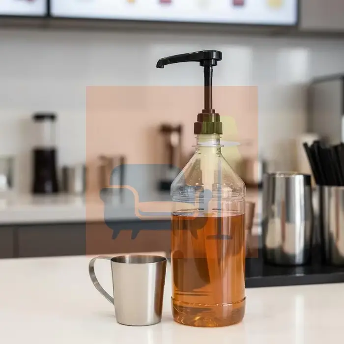 5X pompe à sirop, distributeur de sirop pour café