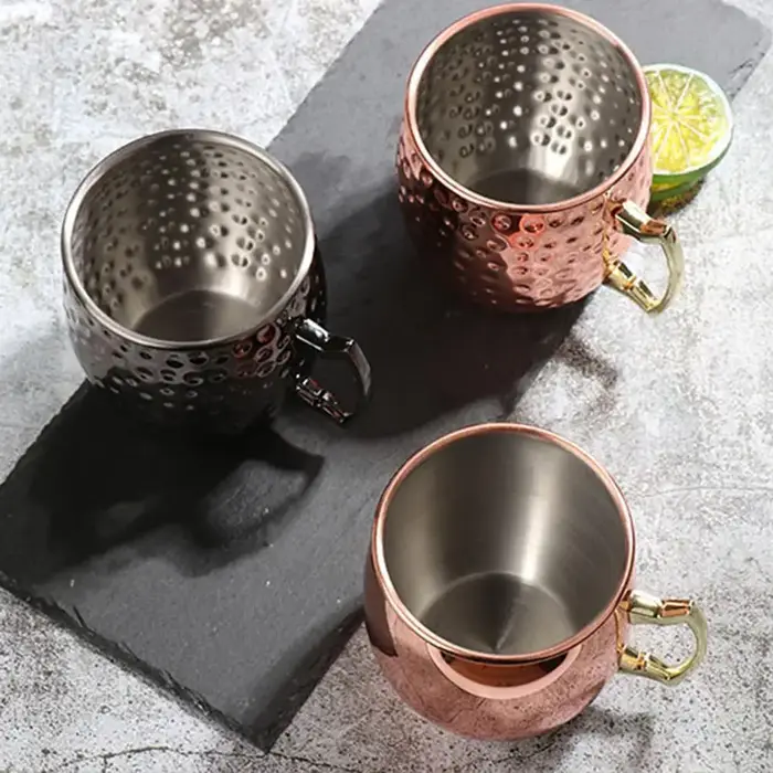 530ML moscou mule tasse macaron Cocktail cuivre