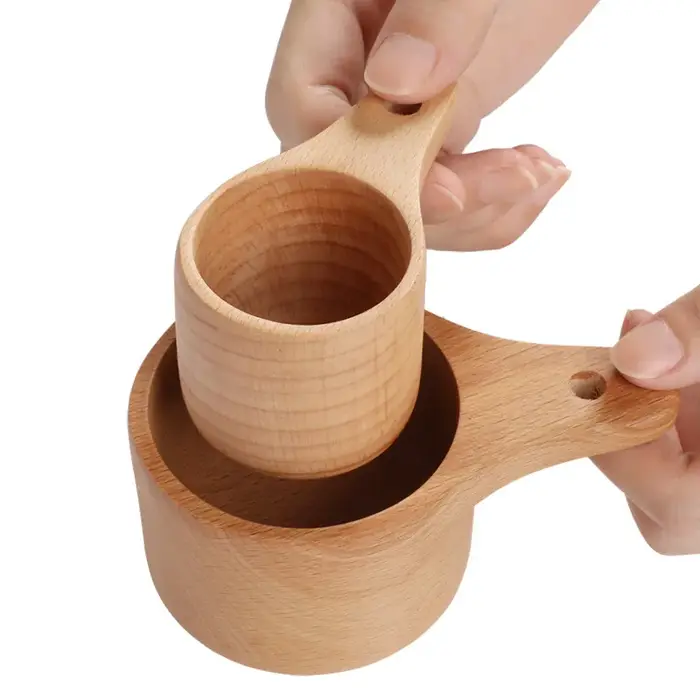 Cuillère de cuisson en hêtre
