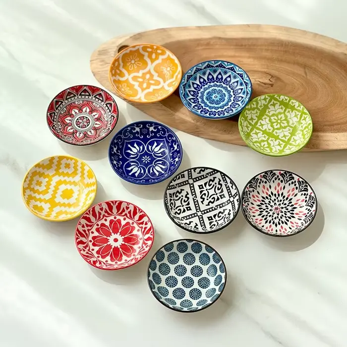 Petits plats à Sushi en céramique