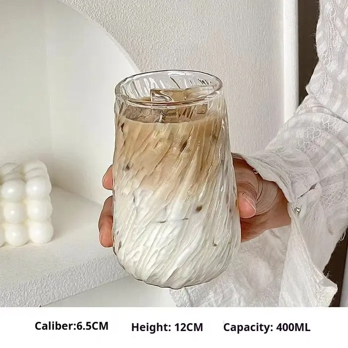 Tasse à café faite à la main avec Texture d'écorce d'arbre