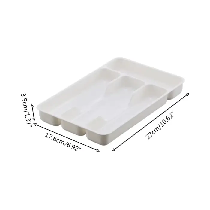Nouveau tiroir de cuisine organisateur de couverts fourchette cuillère argenterie ustensile