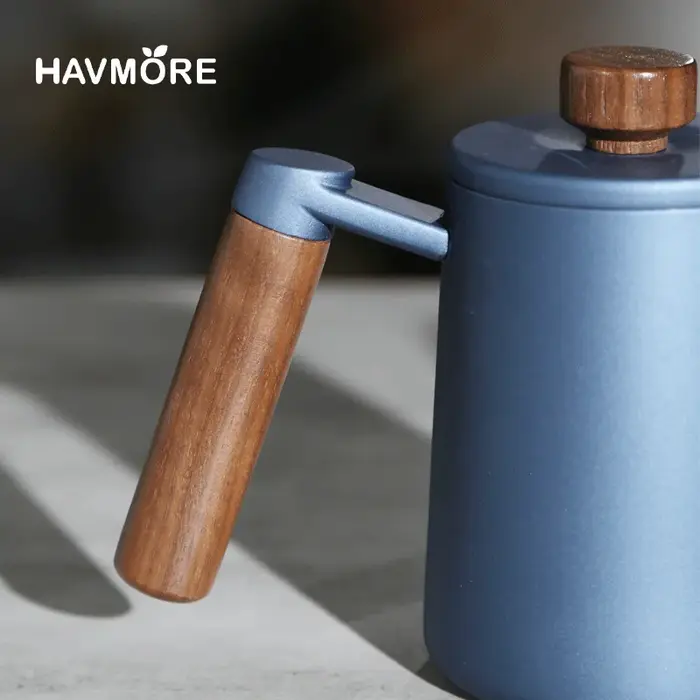 304 acier inoxydable 600ml Long bec col de cygne Barista expresso cafetière bouilloire théière accessoires outils