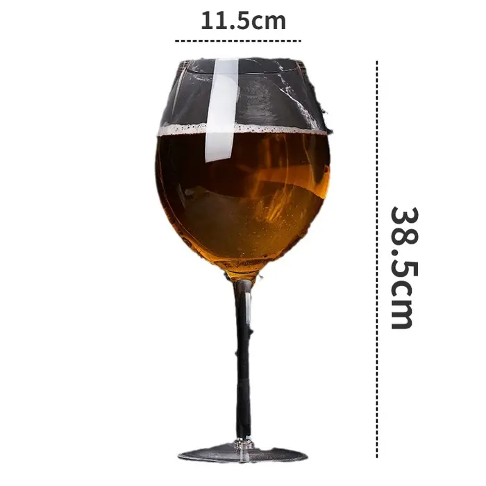 Grand verre à bière de 3200ML
