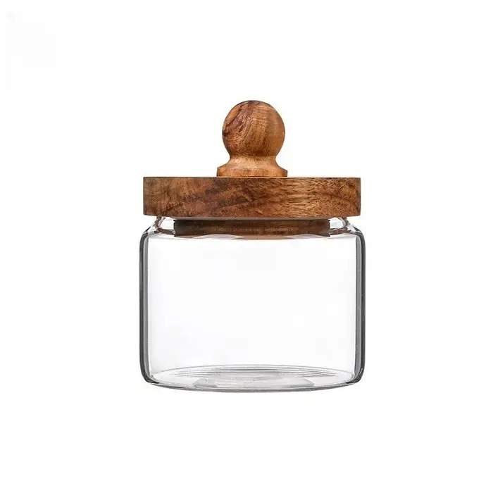 Pot de conservation en verre pour la cuisine
