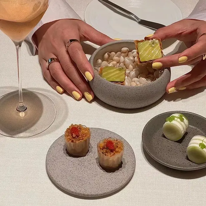 Assiette à salade en céramique vintage créative