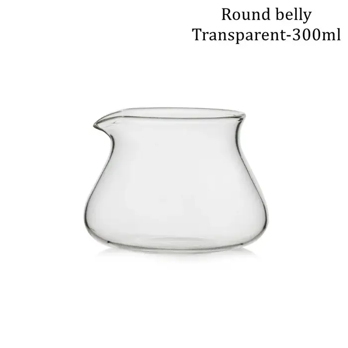 Carafe à café en verre borosilicate de 300 ml, pour café glacé, grande carafe à café, tasse à café a