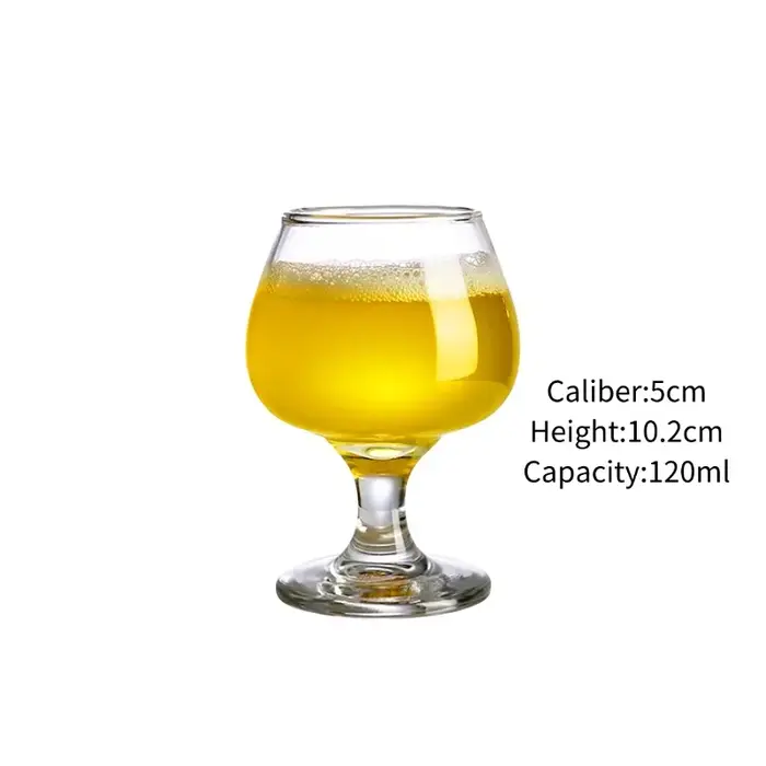 Tasse à bière artisanale transparente, chope à bière classique, cliquets froids de personnalité, acc