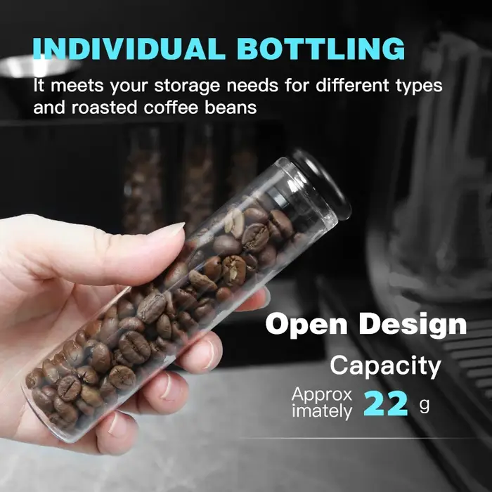 Contenant de stockage magnétique pour grains de café