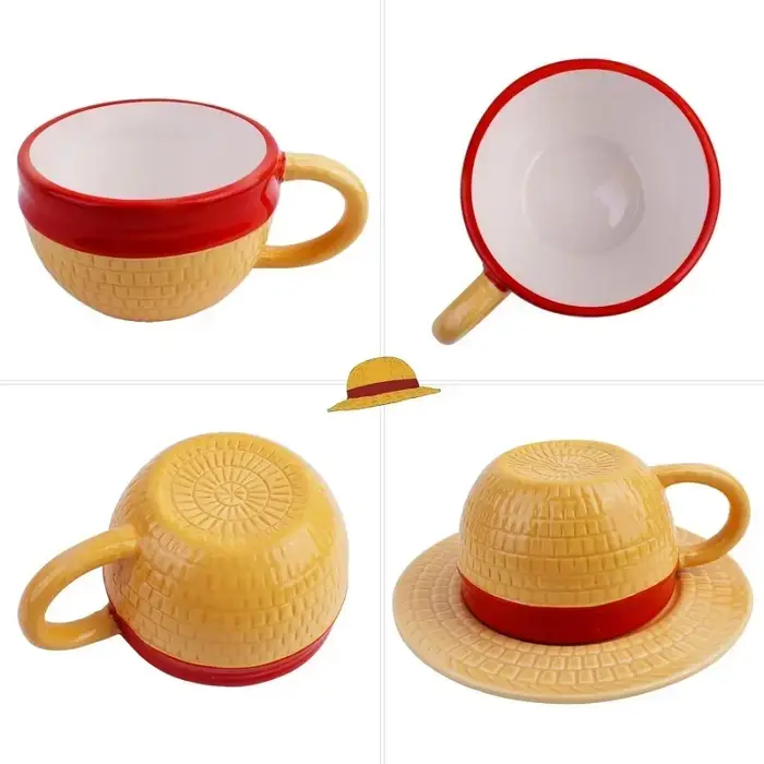Tasse à café et soucoupe créative Anime