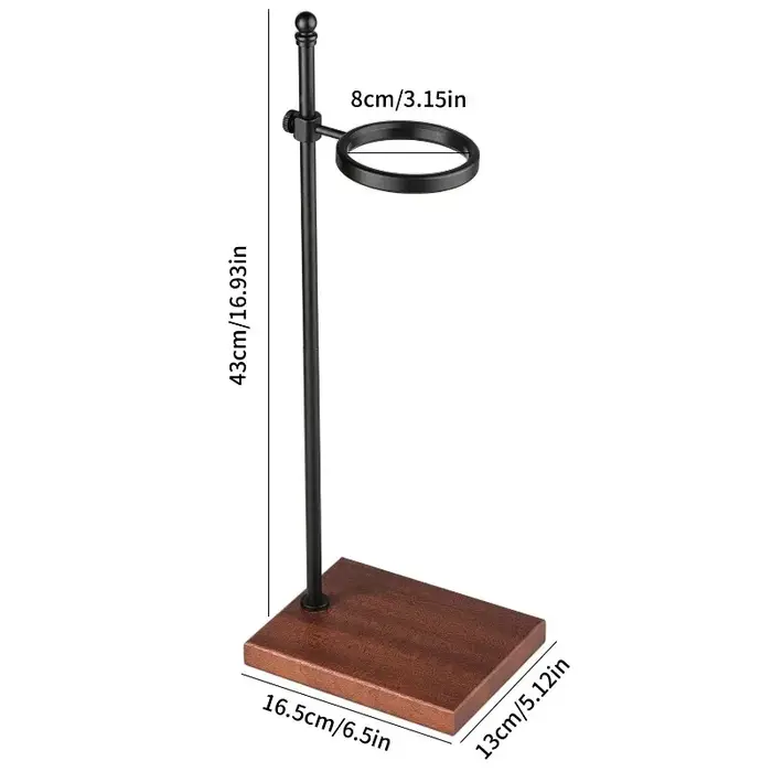 Support de filtration en spirale pour café, style INS, pour V60 Chemex