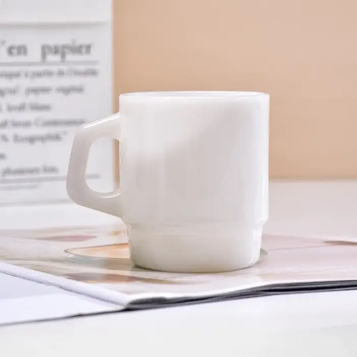 Tasses à café en verre de style coréen, tasses à thé au lait, tasses à eau, tasses personnalisées en