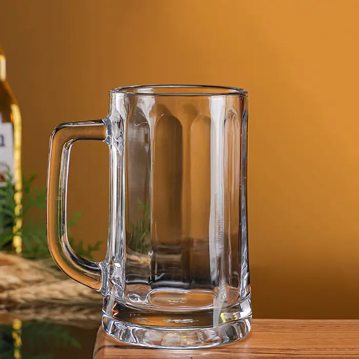 Verre à bière à fond épais de 400ml/600ml