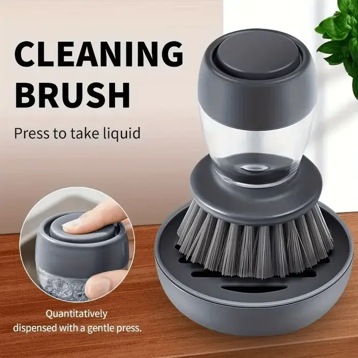 Brosse à vaisselle avec distributeur de savon