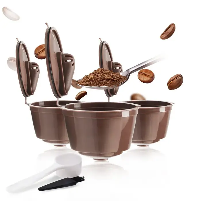 Capsule de café réutilisable pour machine à café Nespresso Dolce Gusto