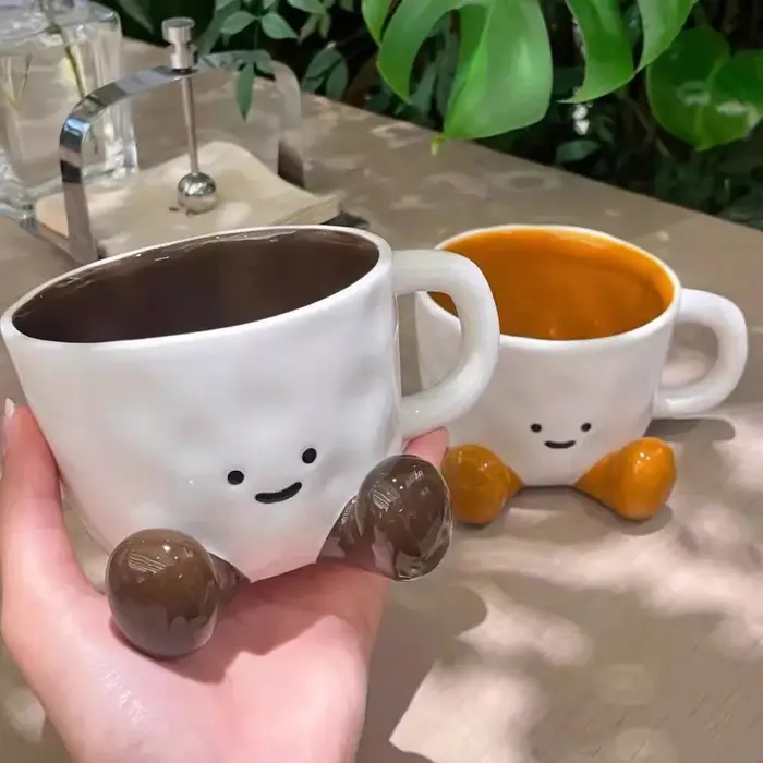 Tasse en céramique de dessin animé créatif