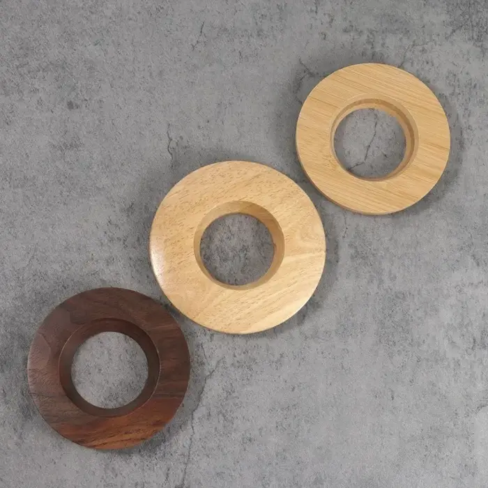 Support de filtre à café en bois durable pour Origami